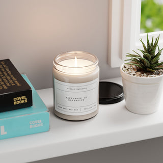 Happiness is Expensive candle