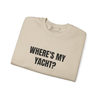 Where's My Yacht?