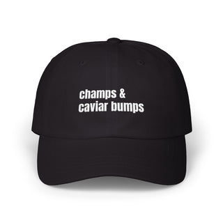 champs & caviar bumps Embroidered Baseball Hat