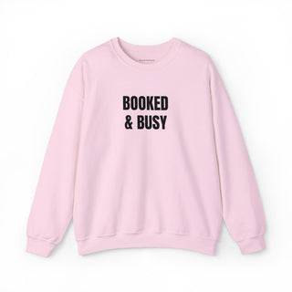 Booked & Busy - embroidered