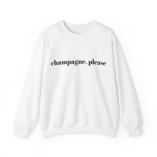 Champagne, please (black type)