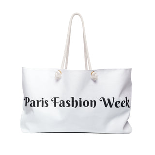 Paris Fashion Week Weekender Bag