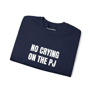 No Crying on the PJ- Embroidered