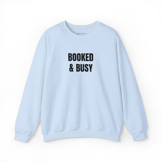 Booked & Busy - embroidered