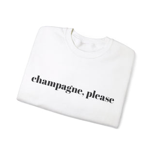 Champagne, please (black type)