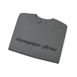 Champagne, please (black type)