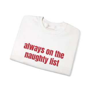 Always on the Naughty List