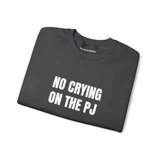 No Crying on the PJ- Embroidered