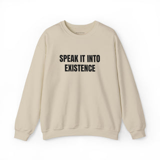 Speak It Into Existence - embroidered