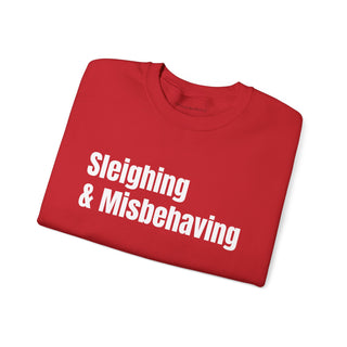 Sleighing & Misbehaving