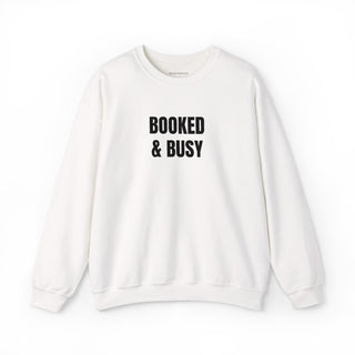Booked & Busy - embroidered