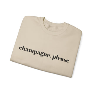 Champagne, please (black type)